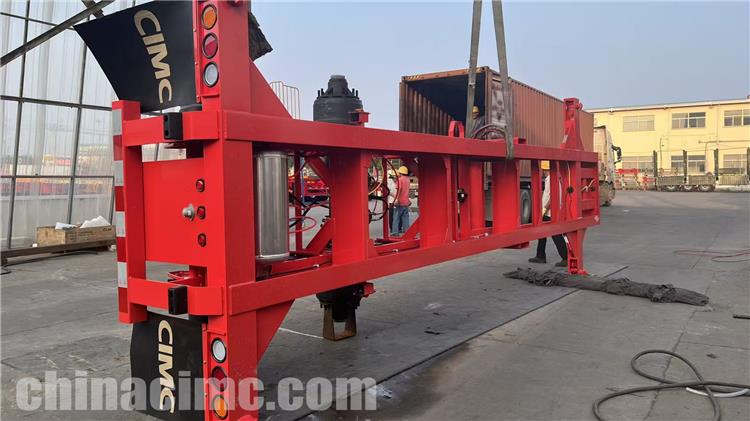 2 Axle 40 foot Shipping Container Trailer for Sale In Jamaica