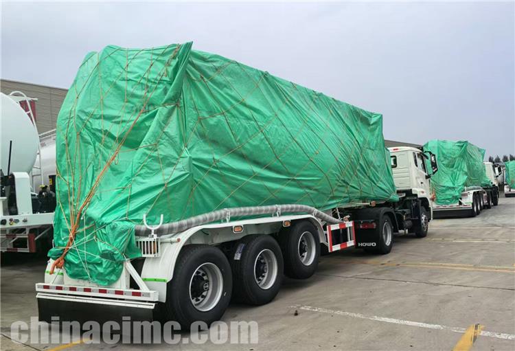 3 Axle Bulk Cementy Tanker Trailer for Sale In Saudi Arabia