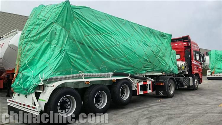 3 Axle Bulk Cementy Tanker Trailer for Sale In Saudi Arabia