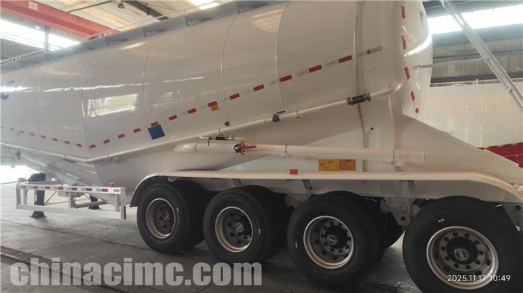 4 Axle Cement Tanker Trailer for Sale In Saudi Arabia