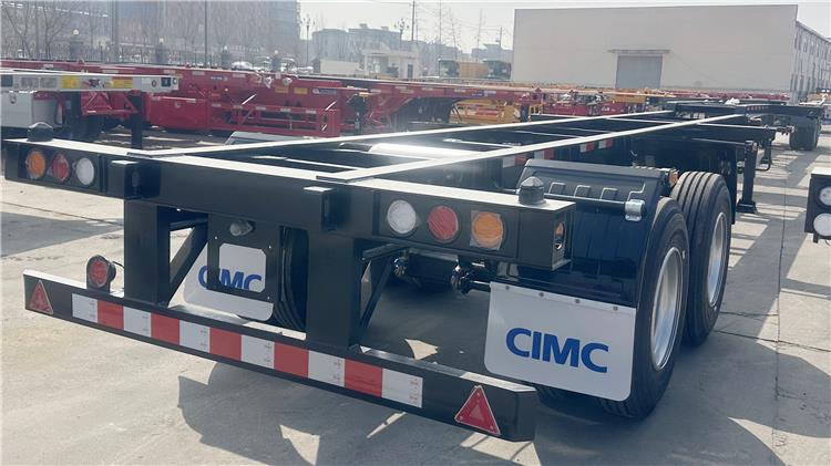 3 Axle Container Chassis Trailer for Sale In Guam