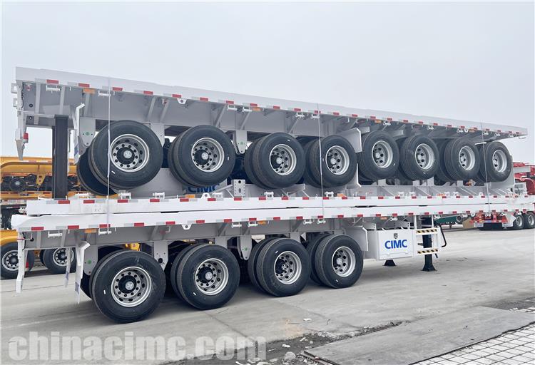 4 Axle Flatbed Trailer for Sale In Guam