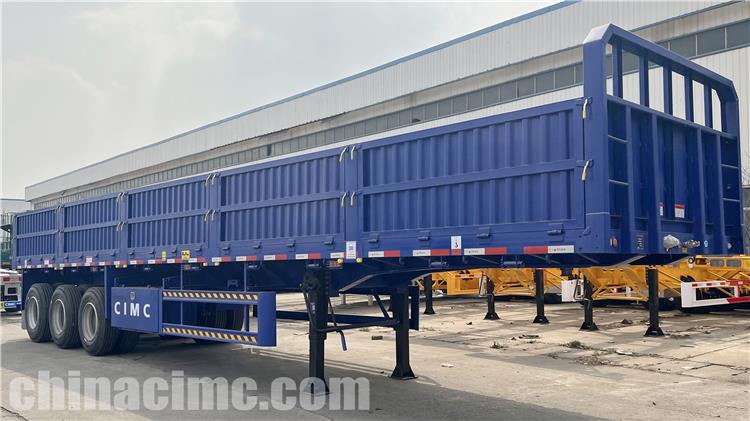 CIMC Tri Axle Side Wall Trailer for Sale In Zimbabwe