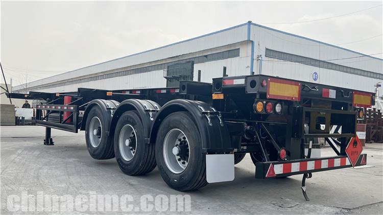 CIMC 3 Axle Container Chassis Trailer for Sale In Guam
