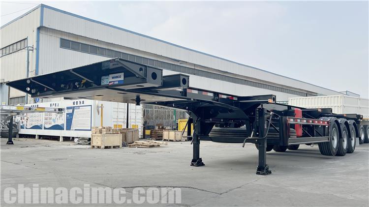 CIMC 3 Axle Container Chassis Trailer for Sale In Guam