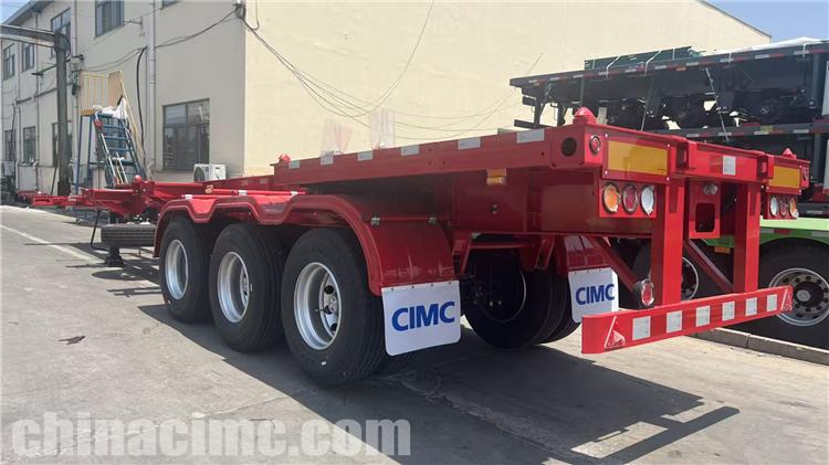 CIMC 3 Axle 40ft Container Chassis Trailer for Sale In Kenya
