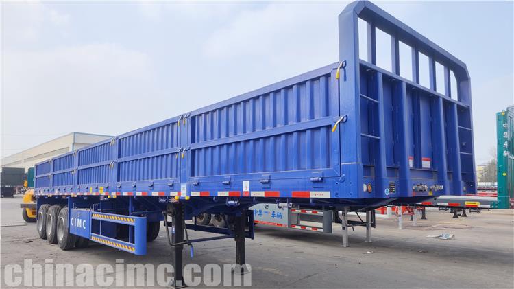 CIMC Tri Axle Side Wall Trailer for Sale In Zimbabwe