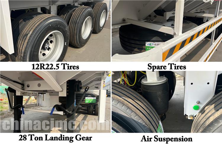 Tri Axle Side Wall Trailer for Sale In Zimbabwe