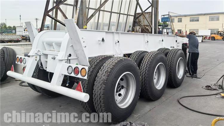 CIMC 3 Axle Semi Tipper Trailer for Sale In Tanzania
