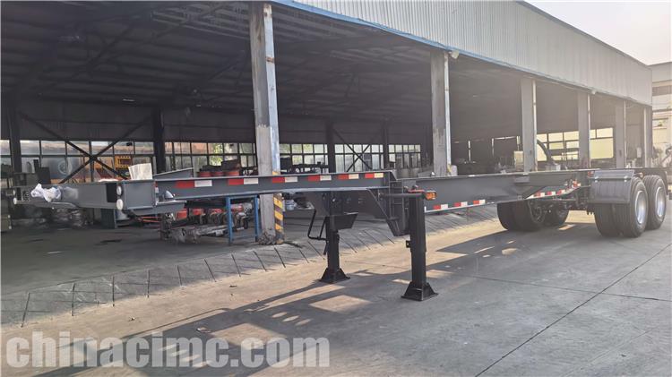 CIMC 2 Axle 40ft Chassis Trailer for Sale In Jamaica
