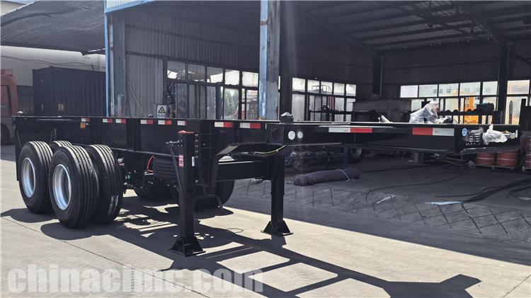 CIMC 2 Axle 20ft Container Chassis Trailer for Sale In Venezuela