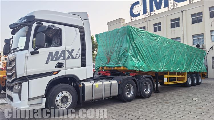 CIMC 3 Axle 40ft Flatbed Trailer for Sale In Guyana