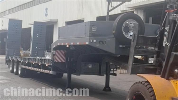 CIMC 4 Axle Low Bed Trailer for Sale In Kenya