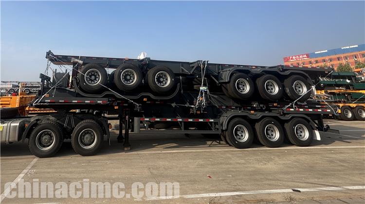CIMC 3 Axle Container Chassis Trailer for Sale In Jamaica