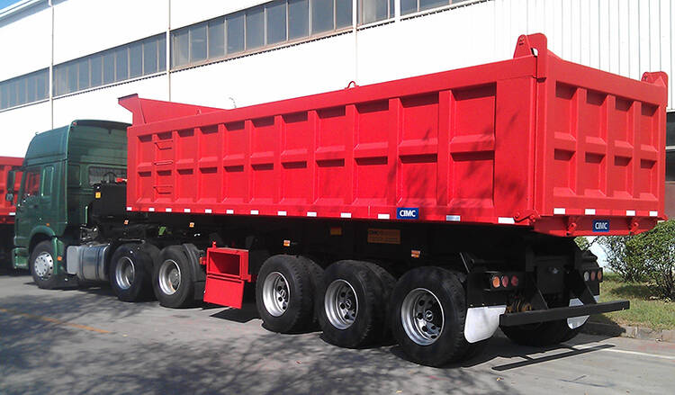 How to Choose the Right Semi Tipper Trailer?-CIMC dump truck for sale