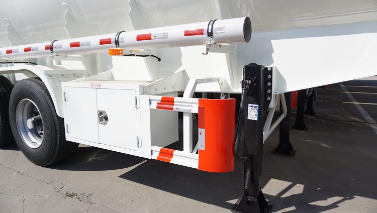 CIMC Tri axle fuel tanker trailer will be sent to Ghana