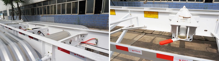 CIMC Multi-Functional 40ft Container Chassis Trailer for Sale in Nigeria