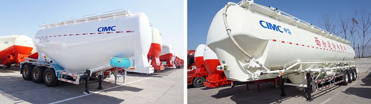 CIMC 30cbm Pneumatic Dry Bulk Trailer for Sale in Dominica