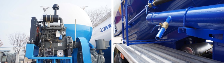 CIMC 30cbm Pneumatic Dry Bulk Trailer for Sale in Dominica