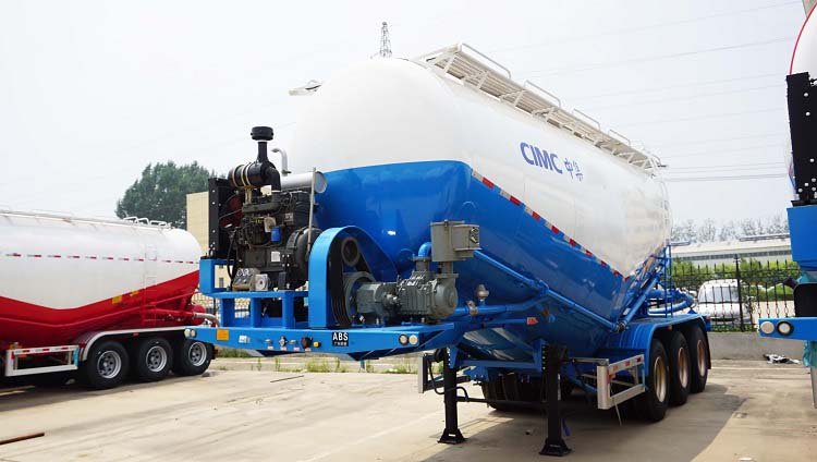 CIMC 30cbm Pneumatic Dry Bulk Trailer for Sale in Dominica