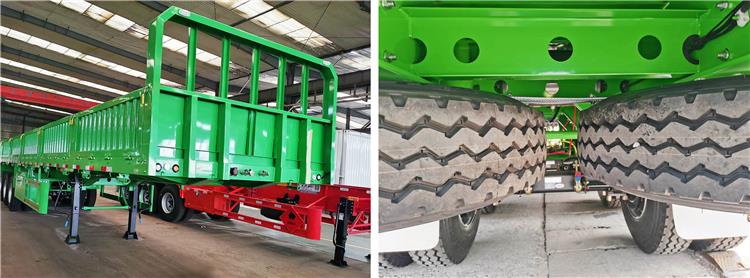 Tri Axle Side Wall Trailer for Sale  in Nigeria-CIMC Trailer