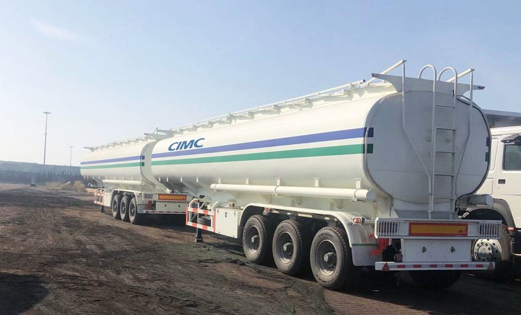 CIMC 3 Axle Fuel Tanker Trailer for Sale in Africa