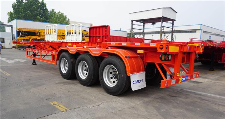  CIMC Container Skeleton Trailer for Sale in Mauritania