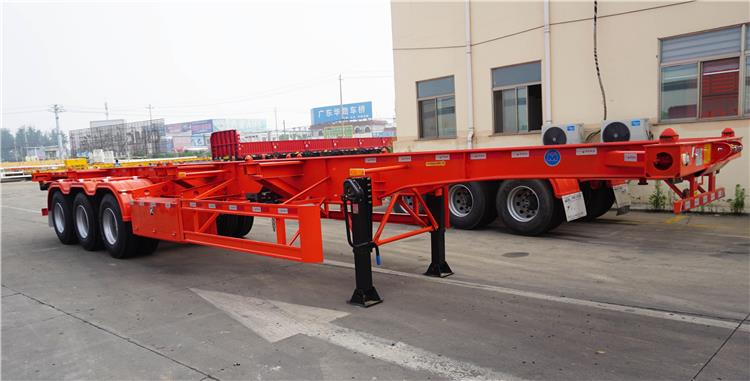  CIMC Container Skeleton Trailer for Sale in Mauritania