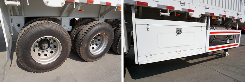 CIMC 3 Axle Fence Trailer with Removable Sides for Sale in Sudan