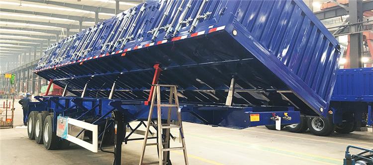 CIMC Side Semi Tipper Trailer for Sale - How to choose a side tipper trailer?