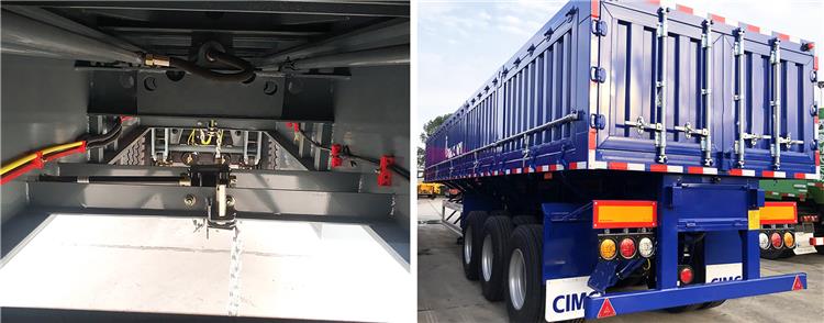 CIMC Side Semi Tipper Trailer for Sale