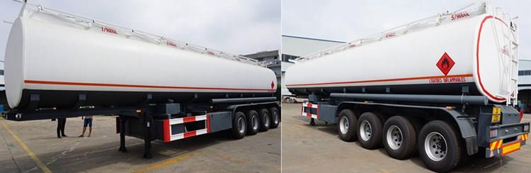 4 Axle Gas Tanker Truck Trailer Manufacturer