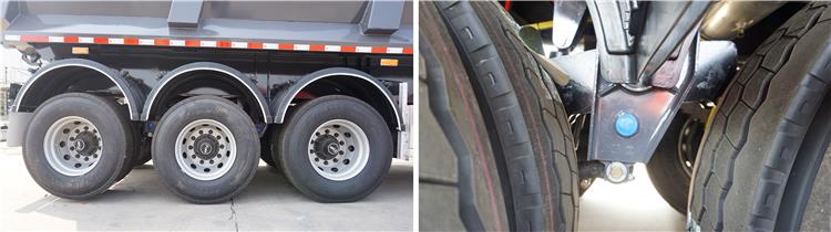 cimc end dump trailer details