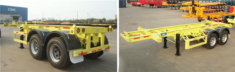 CIMC 20 Foot Container Chassis for Sale in Zambia