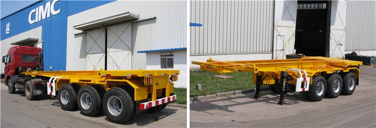 CIMC 20 Foot Container Chassis for Sale in Zambia