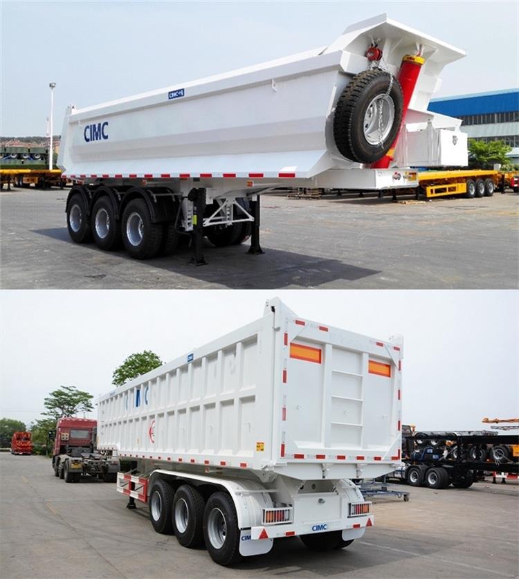U Types of Tipper Dump Trailer Price