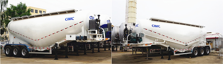 CIMC 40cbm Bulk Cement Trailer for Sale in Kenya