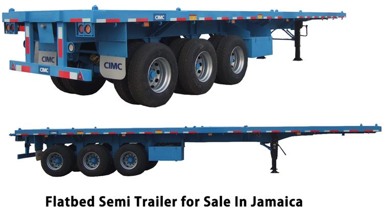 What is the CIMC Flatbed Trailer for Sale In Jamaica?