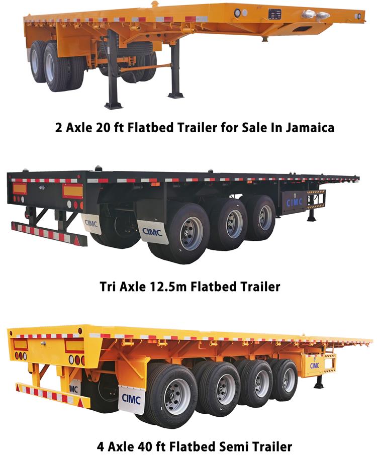 Difference Between Flatbed Trailer and Container Chassis Trailer.