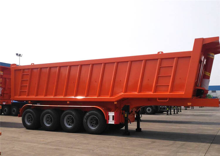 rear dump semi trailer
