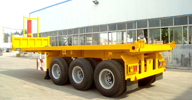 CIMC container tipper trailer