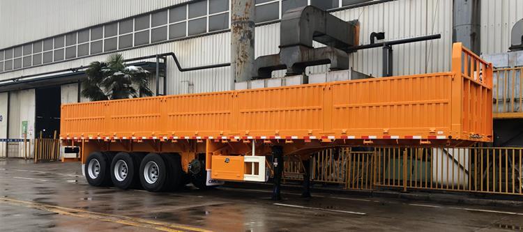 3 Axle Side Wall Semi Trailer 