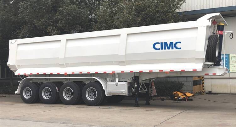 4 Axle Tipper Semi Trailer