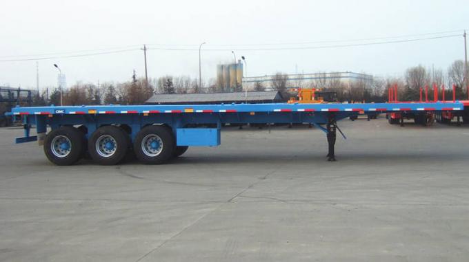 CIMC 3 Axle 40ft Container Flatbed Semi Trailer