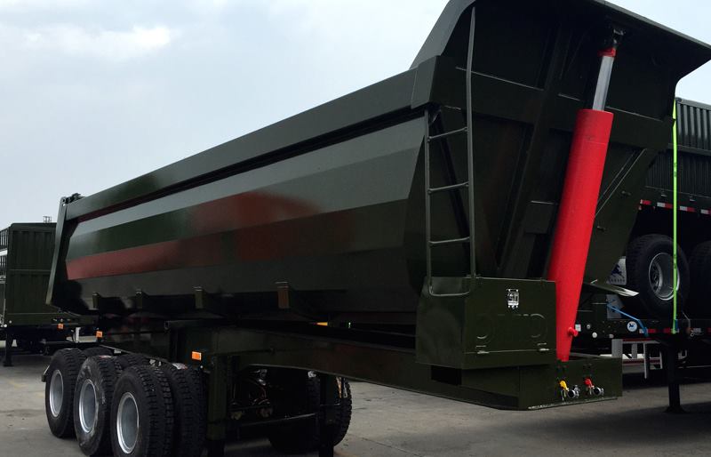 CIMC 3 Axle Tipper Semi Trailer for Sale
