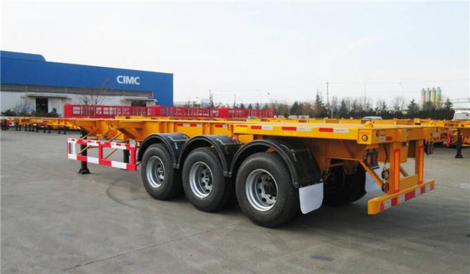 CIMC 40ft 3 Axle Container Chassis Skeleton Trailer