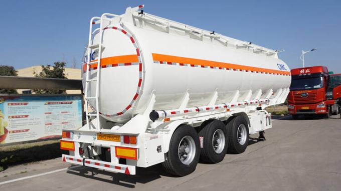 45 CBM Water Tank Semi Trailer Fuel Tanks for Sale - CIMC Trailers