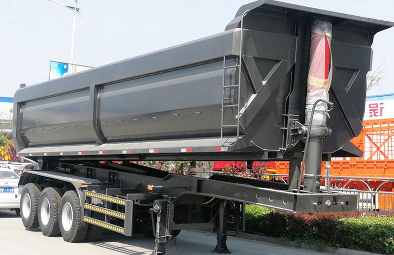 CIMC Triple Axle Dump Trailer-CIMC Tip Trailer 