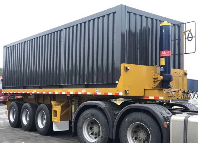 20 40Ft Container Tipper Dump Trailer For Sale-CIMC Manufacturer