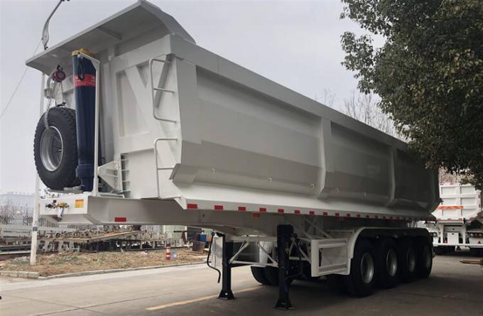 80T Heavy Duty Hydraulic Dump Tipper Trailer for Sale-CIMC Trailer